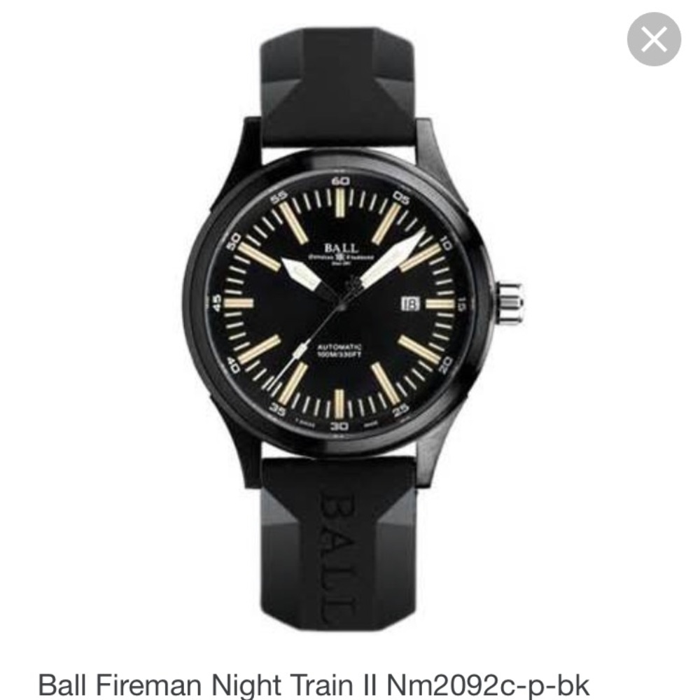 Ball Watch Automatic Fireman Night Train II